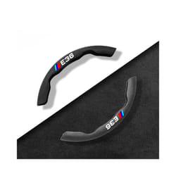 Car Steering Wheel Cover Black Suede Leather For BMW M Sport E30 E34 E36 - e36