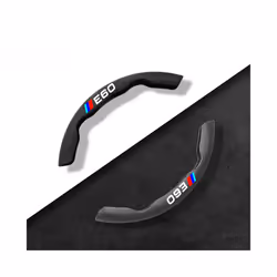 Car Steering Wheel Cover Black Suede Leather For BMW M Sport E30 E34 E36 - e60