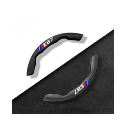 Car Steering Wheel Cover Black Suede Leather For BMW M Sport E30 E34 E36 - e87