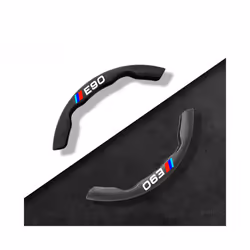 Car Steering Wheel Cover Black Suede Leather For BMW M Sport E30 E34 E36 - e90