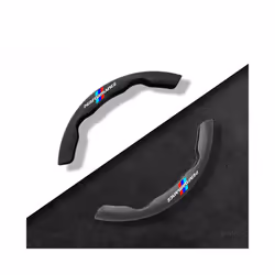 Car Steering Wheel Cover Black Suede Leather For BMW M Sport E30 E34 E36 - performance