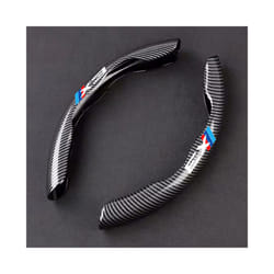 4S Car Steering Wheel Cover Carbon Fiber Black Leather For BMW X1 X2 X3 - x3