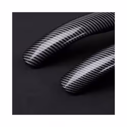 4S Car Steering Wheel Cover Carbon Fiber Black Leather For BMW X1 X2 X3 - x6