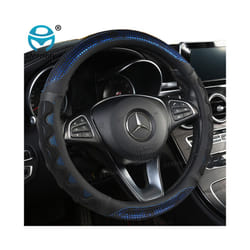Car Steering Wheel Cover Fashion New Cool Style 38cm 4 Colors Durable - Blue