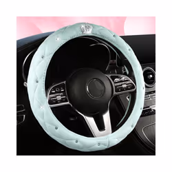Motocovers Car Steering Wheel Cover Universal Anti-Slip Suede Car Steering - Color 10