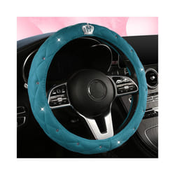 Motocovers Car Steering Wheel Cover Universal Anti-Slip Suede Car Steering - Color 12