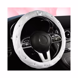 Motocovers Car Steering Wheel Cover Universal Anti-Slip Suede Car Steering - Color 13