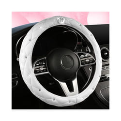 Motocovers Car Steering Wheel Cover Universal Anti-Slip Suede Car Steering - Color 13