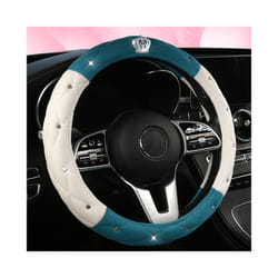 Motocovers Car Steering Wheel Cover Universal Anti-Slip Suede Car Steering - Color 4