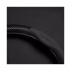 Suede+Carbon fiber Non-slip Steering Wheel Cover Citroen C1 C2 C3 Picasso - Black O