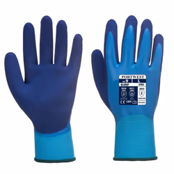 Portwest AP80B4RL Liquid Pro Glove, Regular, Size: Large, Blue