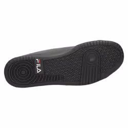 ) Mens Fila F-Classic Lea Trainer - UK 10.5, Black/Red/White (Black