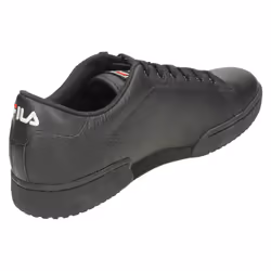 ) Mens Fila F-Classic Lea Trainer - UK 10.5, Black/Red/White (Black