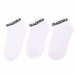 Pack-3 Calcetines Deportivos CaÃ±a Alta D1500 Para NiÃ±a - white, 23/26