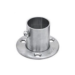 Stainless Steel Closet Rod Flange Holder Shower Curtain Socket Bracket Support for Pipe (16mm/19mm/22mm/25mm/32mm) - 19