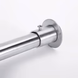 Stainless Steel Closet Rod Flange Holder Shower Curtain Socket Bracket Support for Pipe (16mm/19mm/22mm/25mm/32mm) - 25