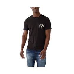 True Religion 107699 Mens T Shirts Summer Tee - Black, L