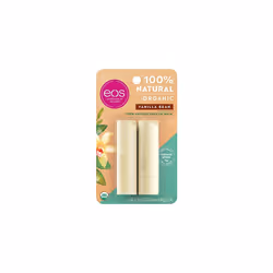 eos USDA Organic Lip Balm - Vanilla Bean | Lip Care to Moisturize Dry Lips | 100% Natural and Gluten Free | Long Lasting Hydr ...