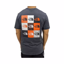 The North Face 009015 Mens Graphic T Shirts - Charcoal, M