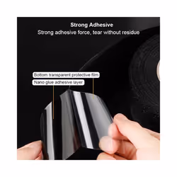 car interior decoration Car Door Protector Stickers Anti Scratch PEVA - Transparent 7cmx5m