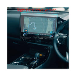 car interior decoration Tempered glass film protector For Lexus NX NX450H - 14 inch RHD