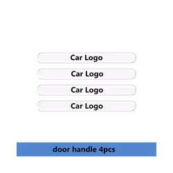 car interior decoration Car Door Handle Bowl Scratch Protector Universal - for Porsche, 4pc door handle