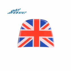 car interior decoration Car Interior Roof Reading Light Sticker for MINI - Red Jack