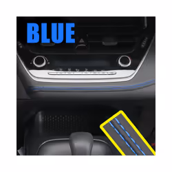 car interior decoration Car Self-adhesive Decorative Line DIY Flexible - 200CM, BLUE