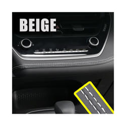 car interior decoration Car Self-adhesive Decorative Line DIY Flexible - 200CM, BEIGE