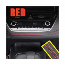 car interior decoration Car Self-adhesive Decorative Line DIY Flexible - 200CM, RED