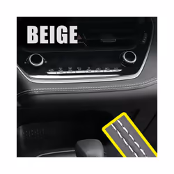 car interior decoration Car Self-adhesive Decorative Line DIY Flexible - 50CM, BEIGE