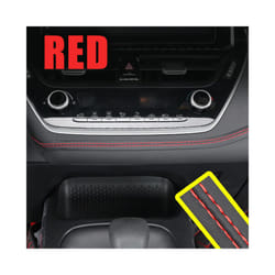 car interior decoration Car Self-adhesive Decorative Line DIY Flexible - 50CM, RED