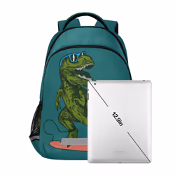 Cute Dinosaur Animal Backpack School Bookbags Daypack Bags Kids Laptop Back Packs for Girls Boys Women Men 2045050