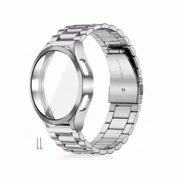 20mm 22mm For Samsung Galaxy Watch 4 5 44mm 40mm Band + Case For Galaxy Watch 4 Classic 46mm 42mm 5 Pro 45mm Strap Tpu - watc ...