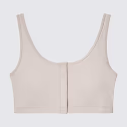 Uniqlo Japan Airism Front Opening Bra - 69 NAVY/S