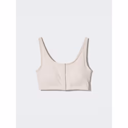 Uniqlo Japan Airism Front Opening Bra - 30 NATURAL/M
