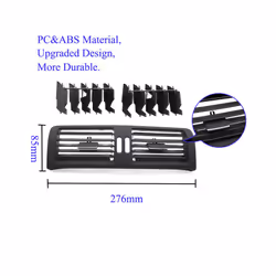 Car Interior Car Rear Left Right Air Conditioner AC Vent Grille Outlet - Black Left
