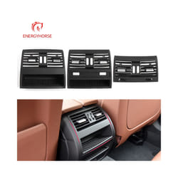 Car Interior Rear Air Outlet Vent Dash Panel Grille Cover for BMW 5 Series - Middle