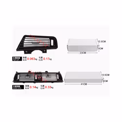 Car Interior LHD Rear/Left/Right/Central Air Conditioning Grille AC Vent - rear without hole