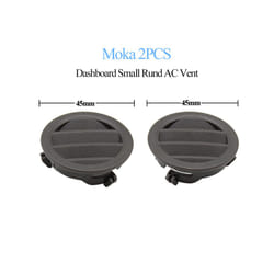 Car Interior RHD Front Rear Air Conditioner AC Vent Grille Outlet Panel - Moka 2PCS