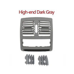 Car Interior Rear Conditioner Air Vent Grille Panel Cover For Mercedes - High-end Dark Gray