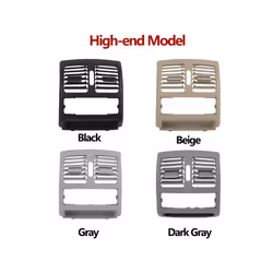 Car Interior Rear Conditioner Air Vent Grille Panel Cover For Mercedes - High-end Dark Gray