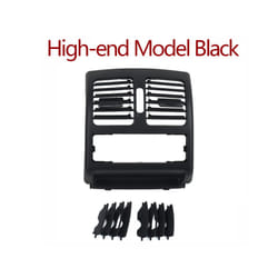 Car Interior Rear Conditioner Air Vent Grille Panel Cover For Mercedes - High-end Black