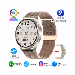 2024 New NFC Bluetooth Call Smart Watch Adult Watch 6 GPS Motion Track 360*360 HD Screen Watches IP68 Waterproof Smartwatch A ...