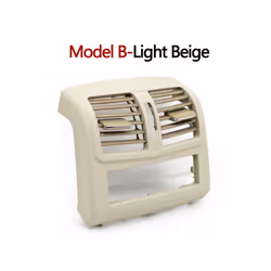 Car Interior Car Rear Air Conditioning AC Vent Grille Outlet Panel For - Model B Light Beige