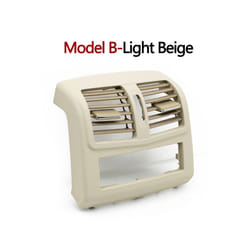 Car Interior Car Rear Air Conditioning AC Vent Grille Outlet Panel For - Model B Light Beige