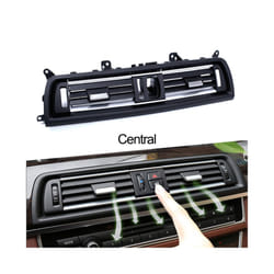 Car Interior LHD Front Dash Left Center Right Chrome Air Conditioner Ac - Central with Chrome