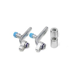 Car Interior #8 #10 Adjustable Plate Pipe Joint Aluminum - No 10 R12  1Set