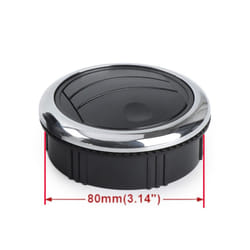 Car Interior CNSPEED 80mm Universal Car Vent Dashboard Air Conditioning - 80MM