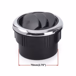 Car Interior CNSPEED 80mm Universal Car Vent Dashboard Air Conditioning - 80MM 70MM